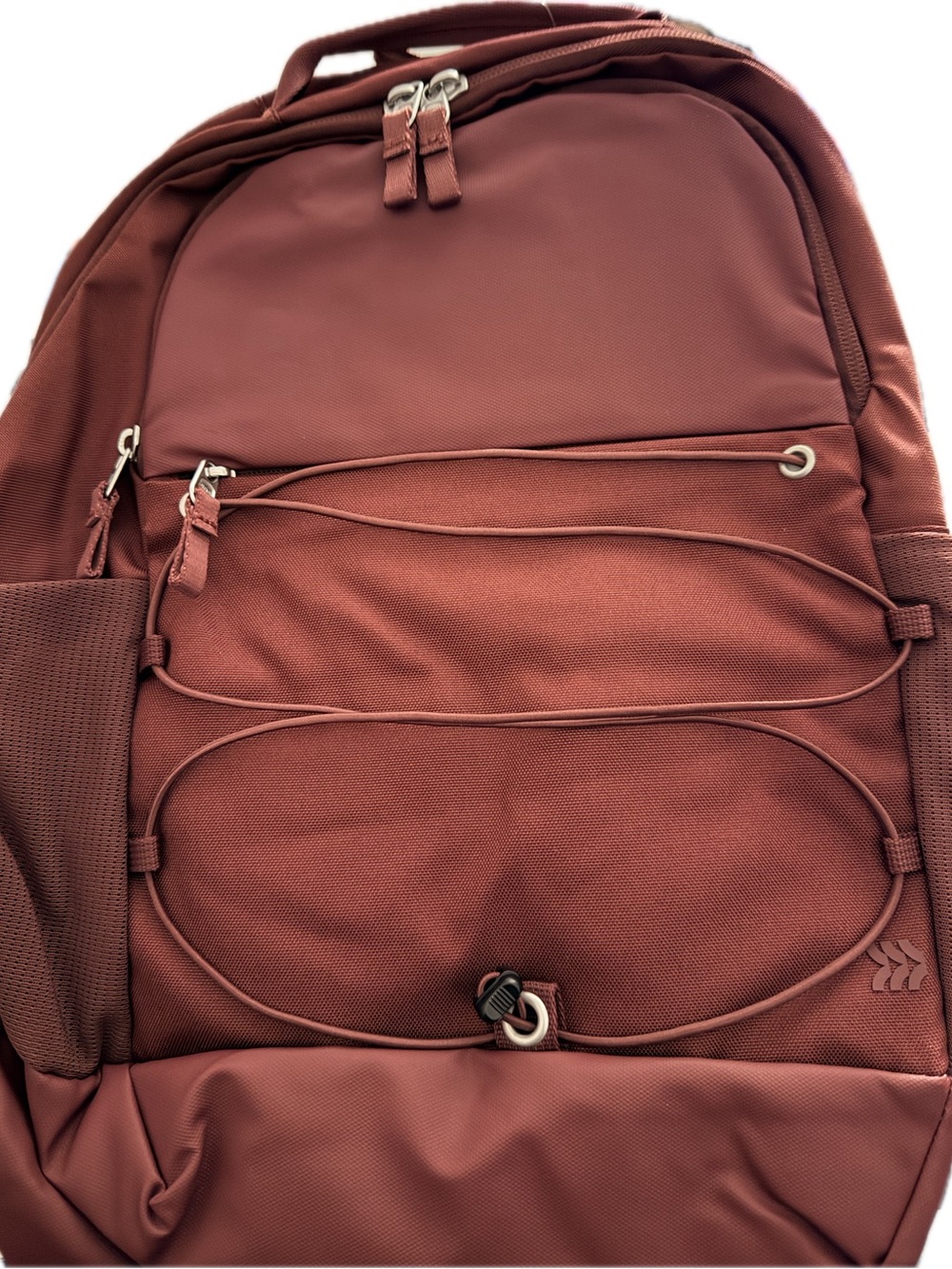 All Motions Backpack in Deep Rust Red - Durable Everyday Pack